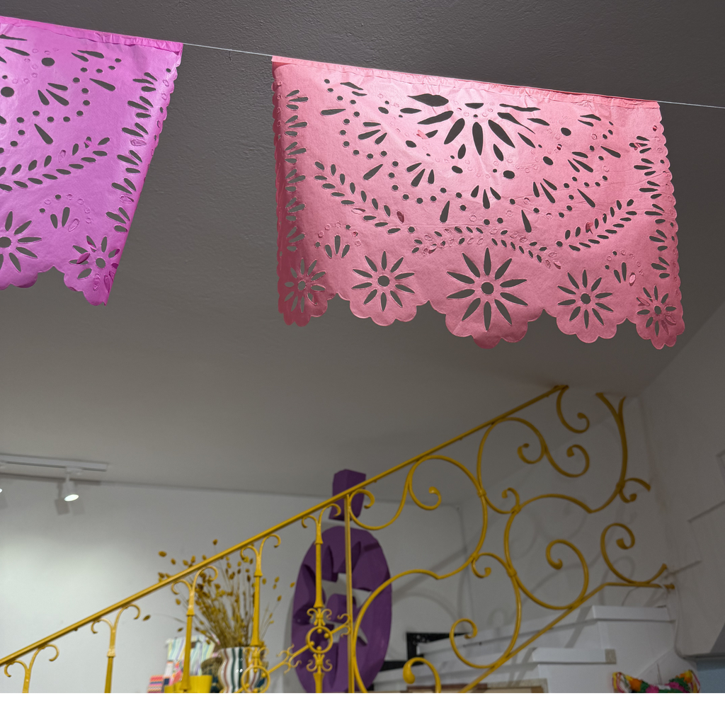 Papel picado en tira 1/2 encanto multi