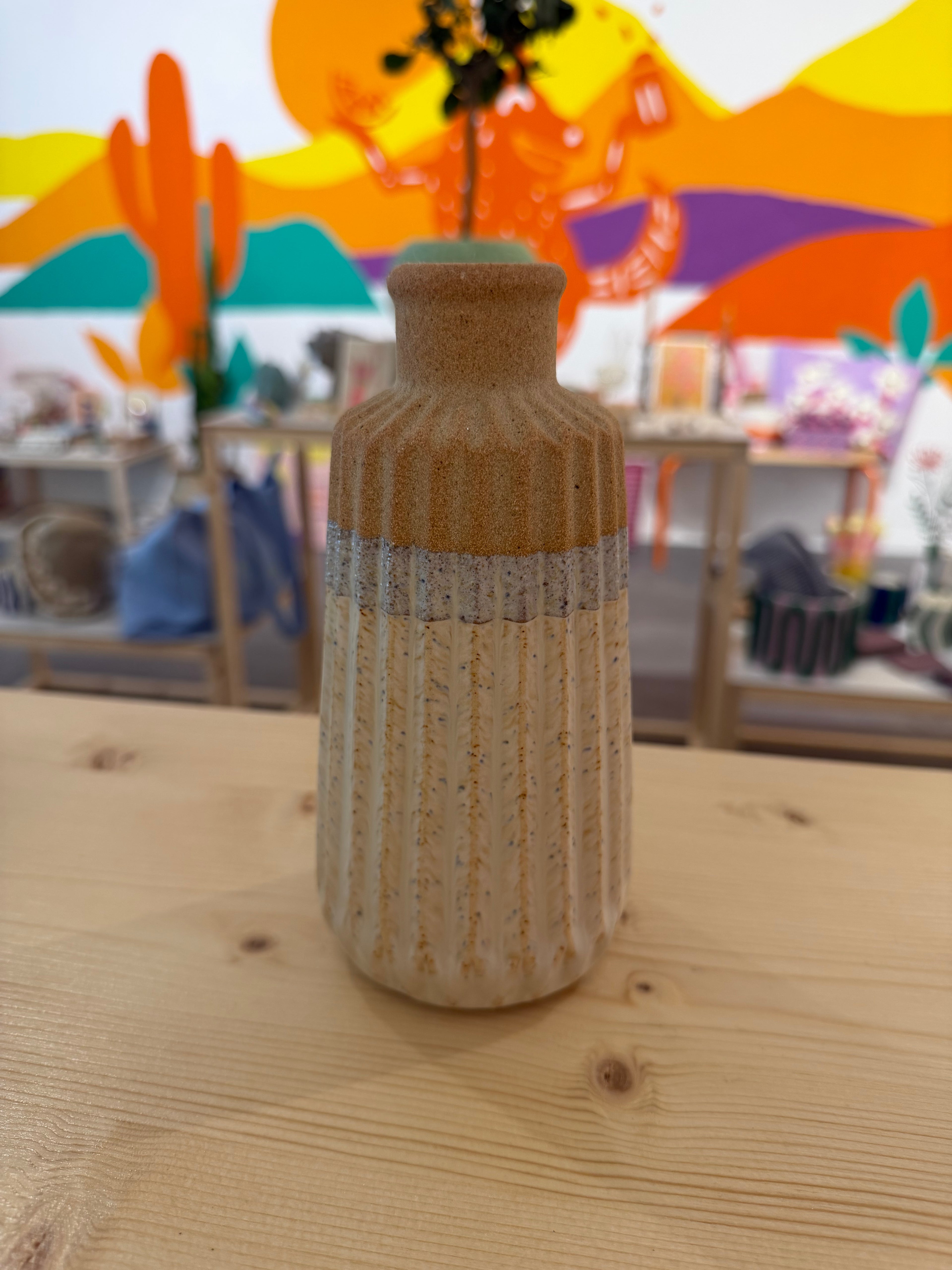Vase Beige klein